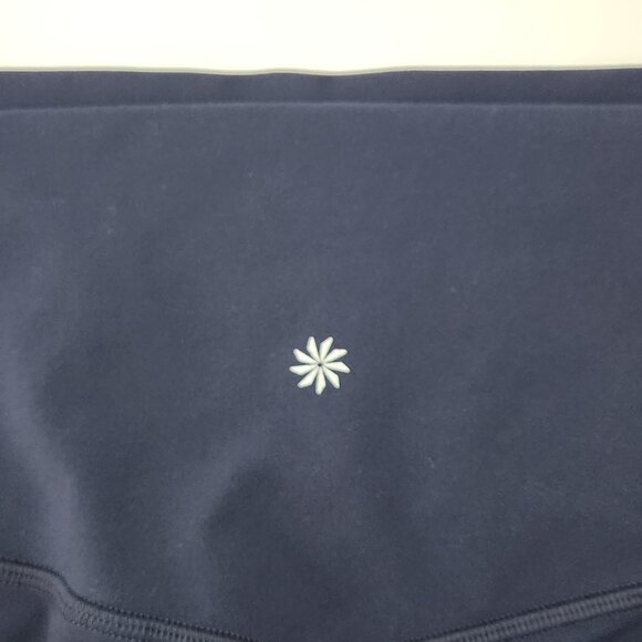 Athleta Salutation Stash 7/8 Tight Leggings Womens XL Blue Athletic Yoga Z12X - Picture 4 of 8